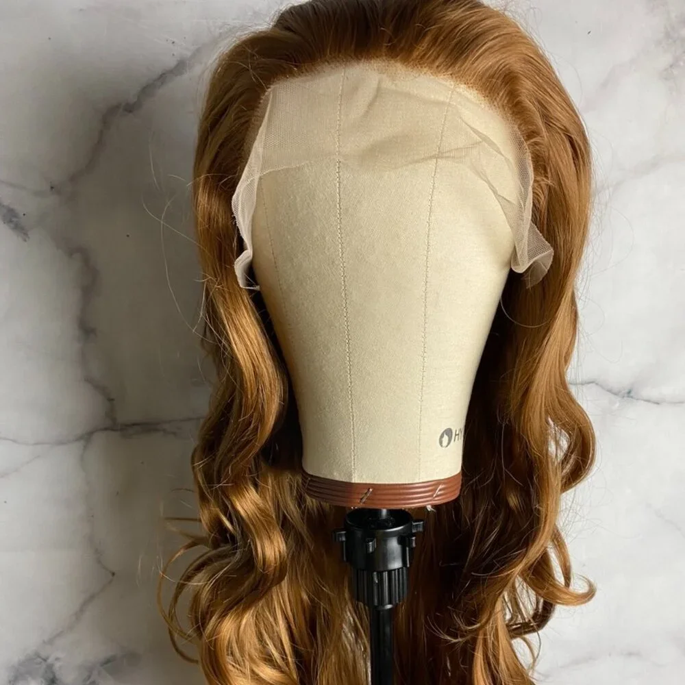 Golden Brown Lace Front Wigs